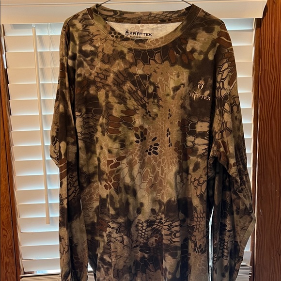 Kryptek Camouflage Long Sleeve Shirt - Picture 1 of 3